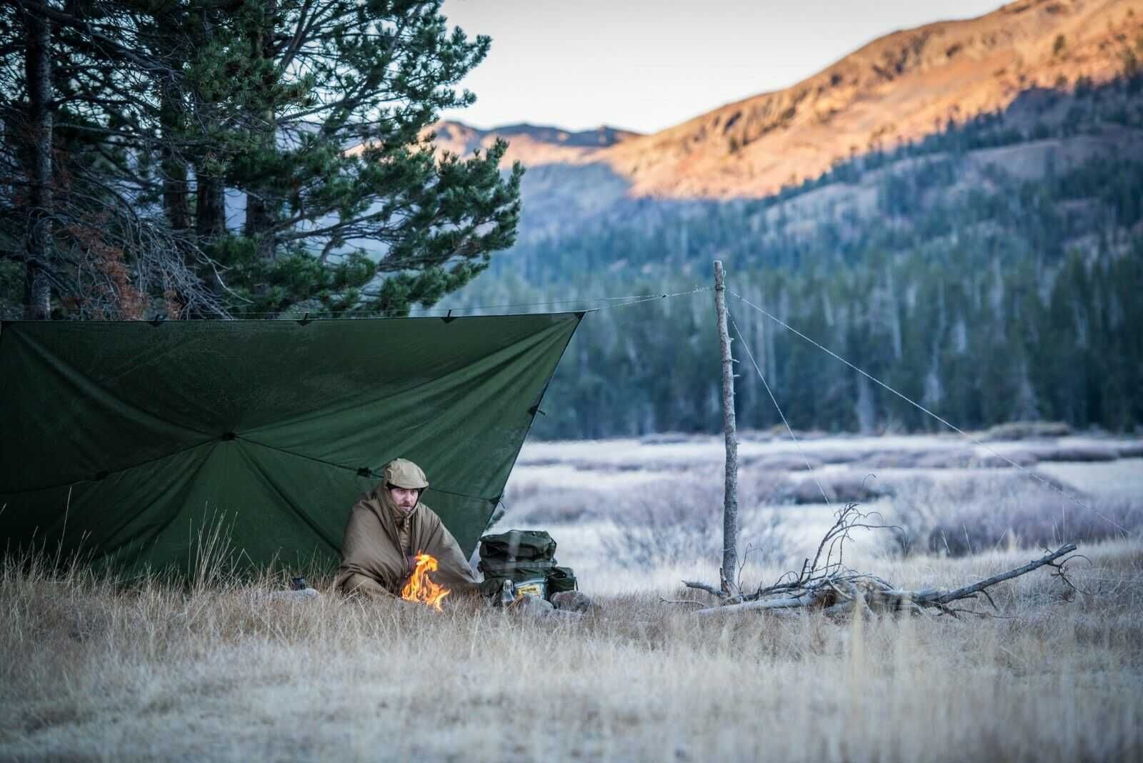 HELIKON-TEX SUPERTARP PO-STP-PO тент в сумке накидка дождевик  mil tec