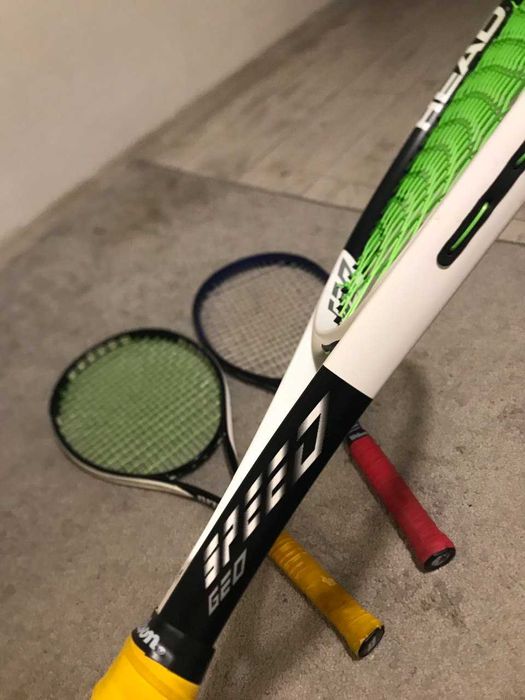 Ракетка тенісні, три шт.