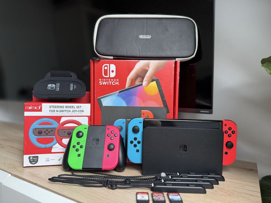 Nintendo Switch Oled Mega Zestaw