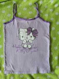 Koszulka na ramiączkach dla dziewczynki Hello Kitty rozmiar 110/116