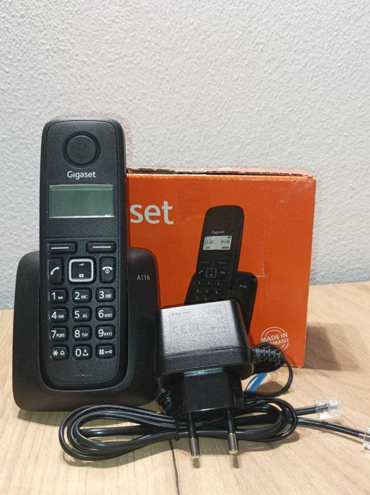 Gigaset A116 Czarny  Telefony stacjonarne