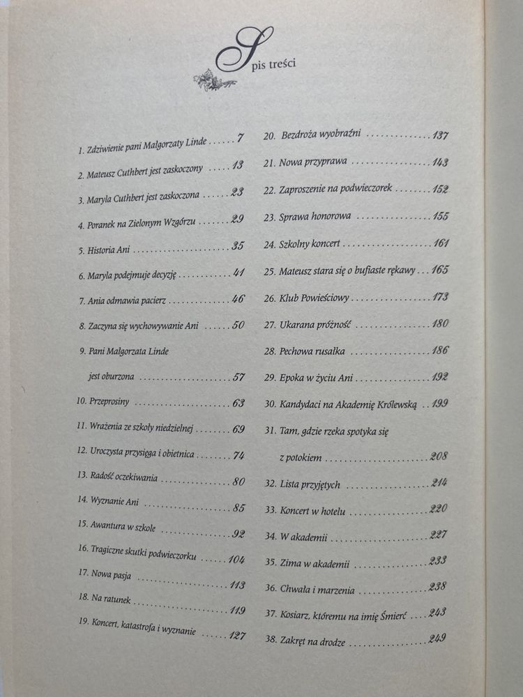 Ania z Zielonego Wzgórza