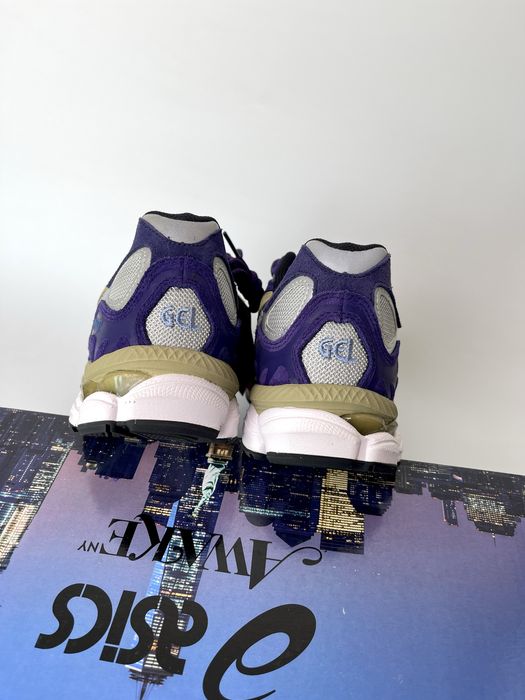 Оригинал Asics x Awake Gel-Nyc Violet Gray (1201A850-020) асикс
