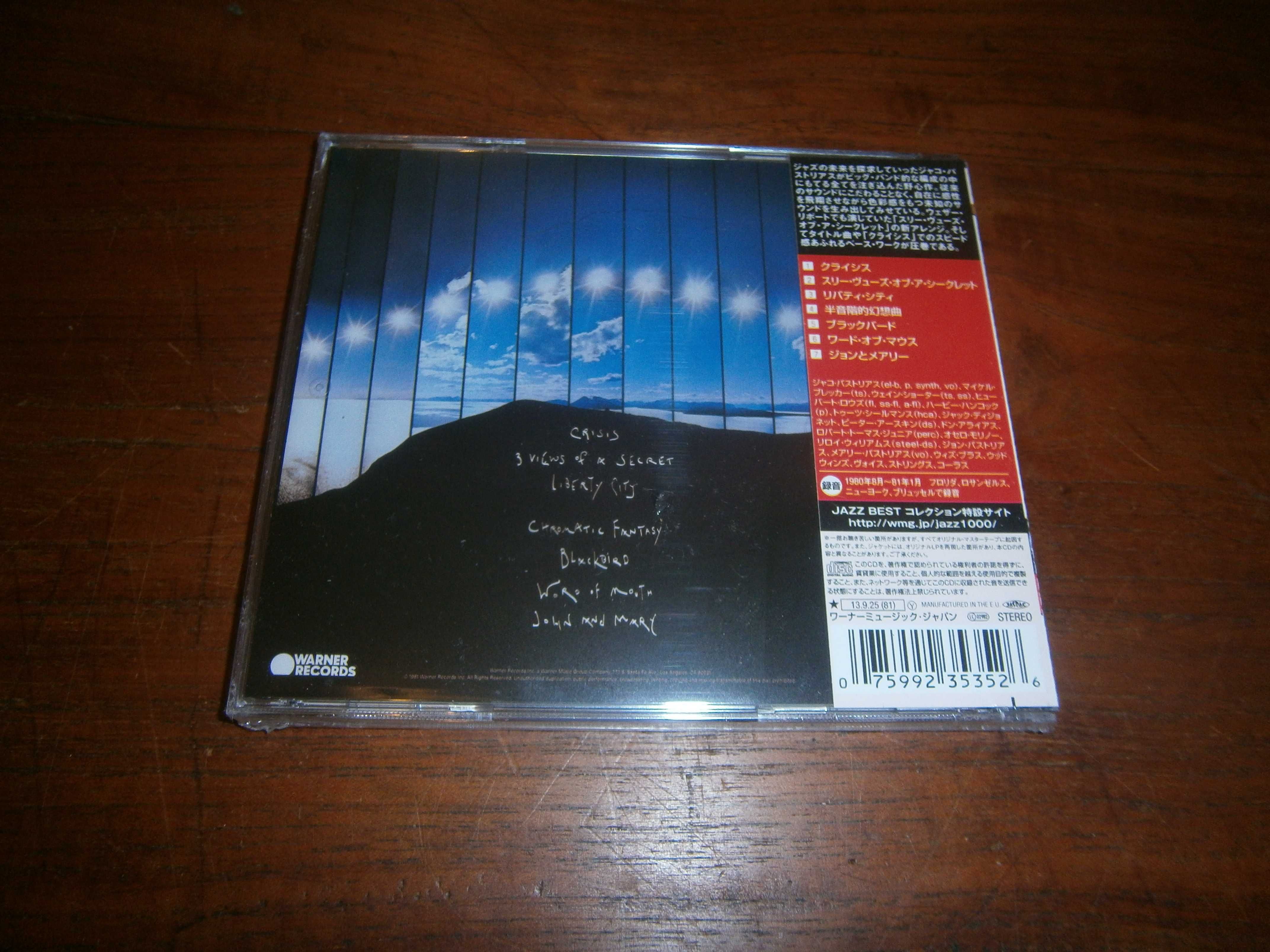 JACO PASTORIUS - Word Of Mouth (cd)