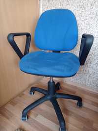 кресло компьютерное б/у синий