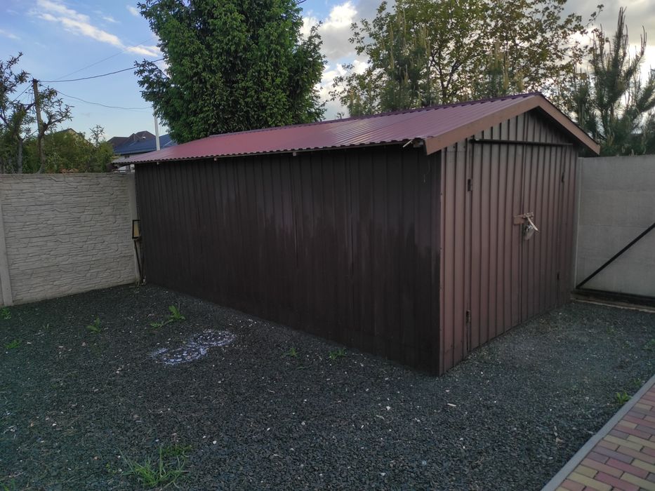 Гараж металевий 20м2