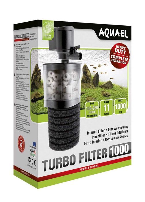 Внутрішній фільтр Aquael «Turbo Filter 1000» для акваріума 150-250 л