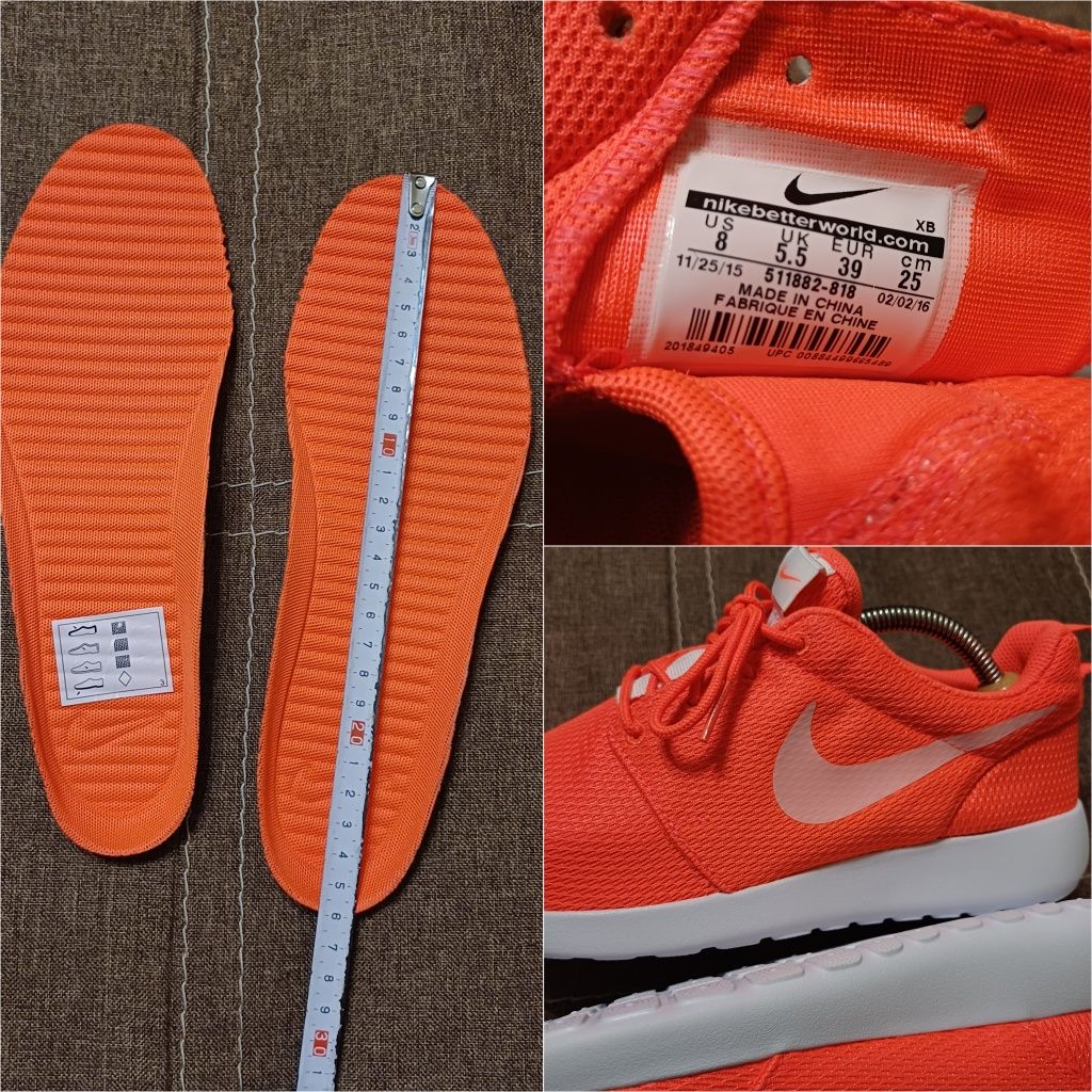 p39|NIKE Roshe One Женские кроссовки НОВЫЕ!!