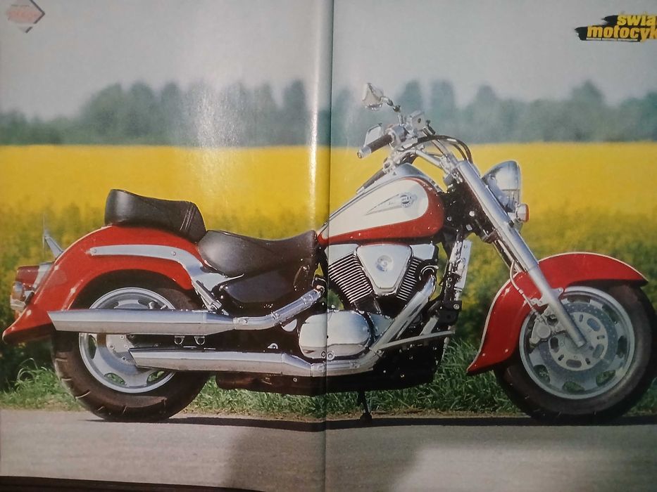 Plakat dwustronny ze Świata Motocykli