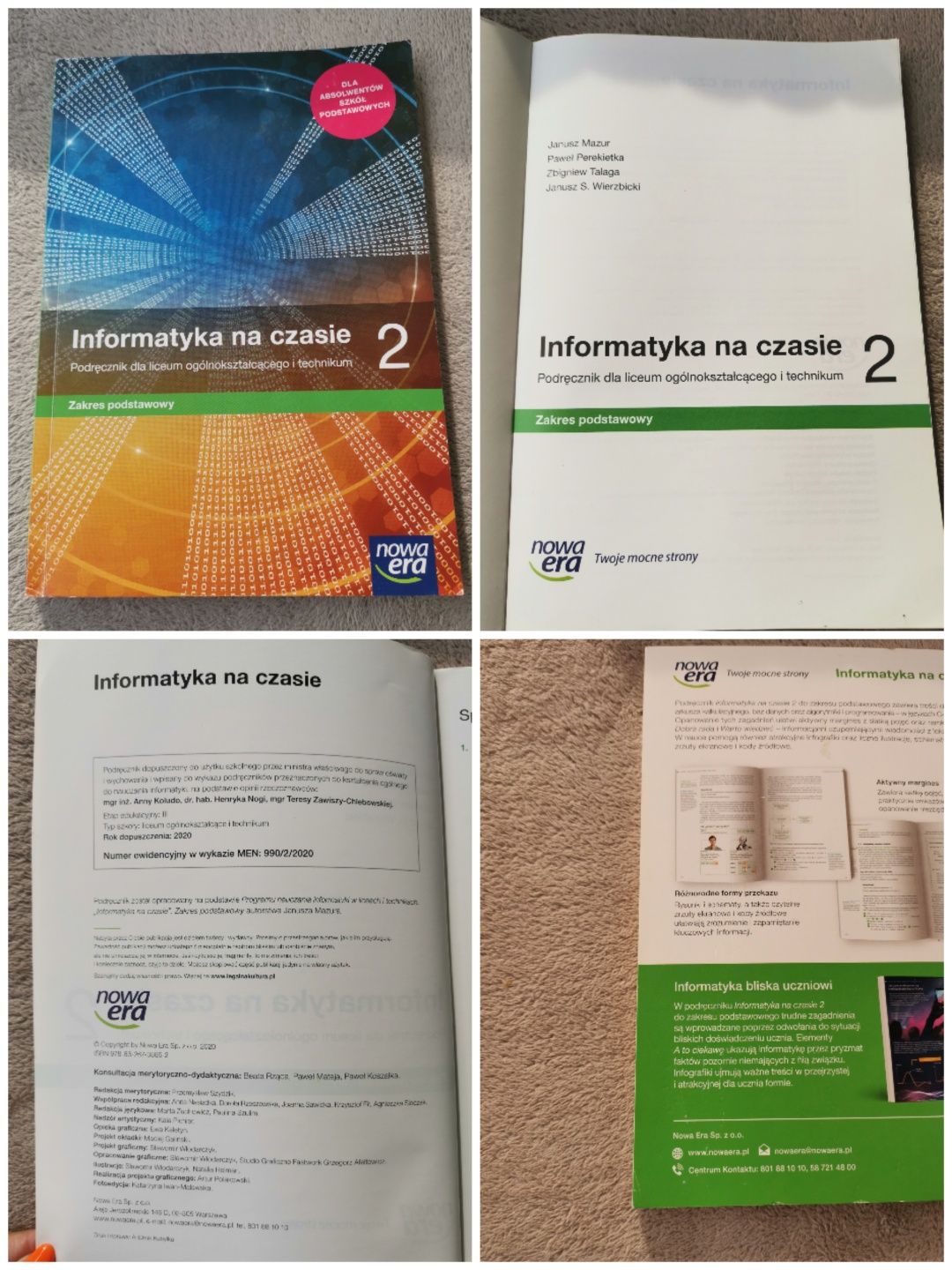 Podręczniki do 2 klasy liceum/ technikum