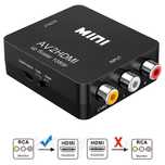 Адаптер перехідник AV RCA to HDMI для DVD/ПК/ ТВ приставки / тюнера