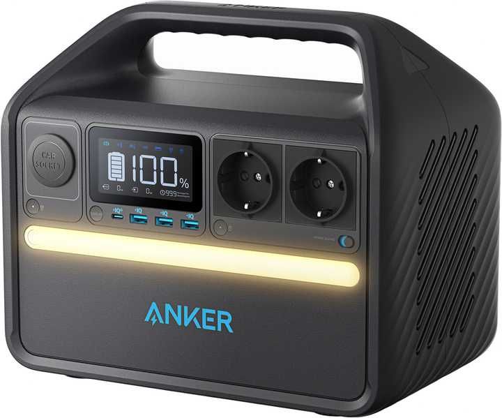 Зарядна станція Anker PowerHouse 535 / 716 Вт / 512 Вт⋅год / LiFePO4