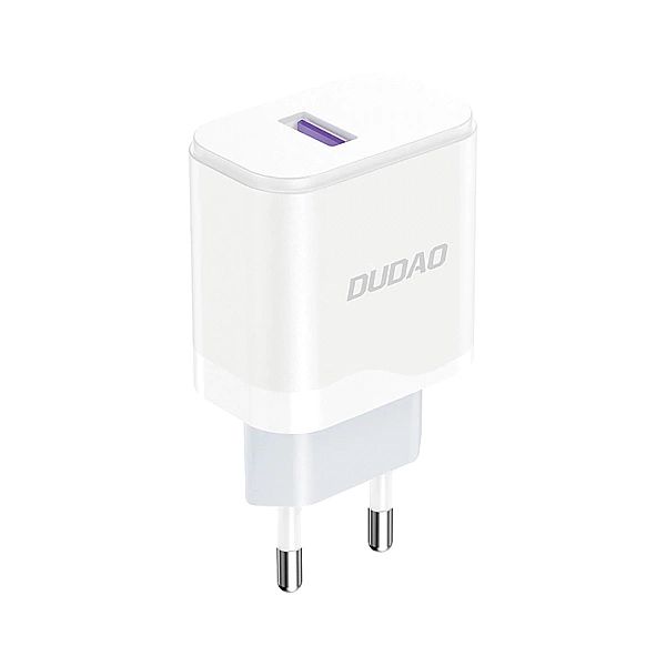 Ładowarka Dudao A20EU sieciowa USB-A 18W - biała