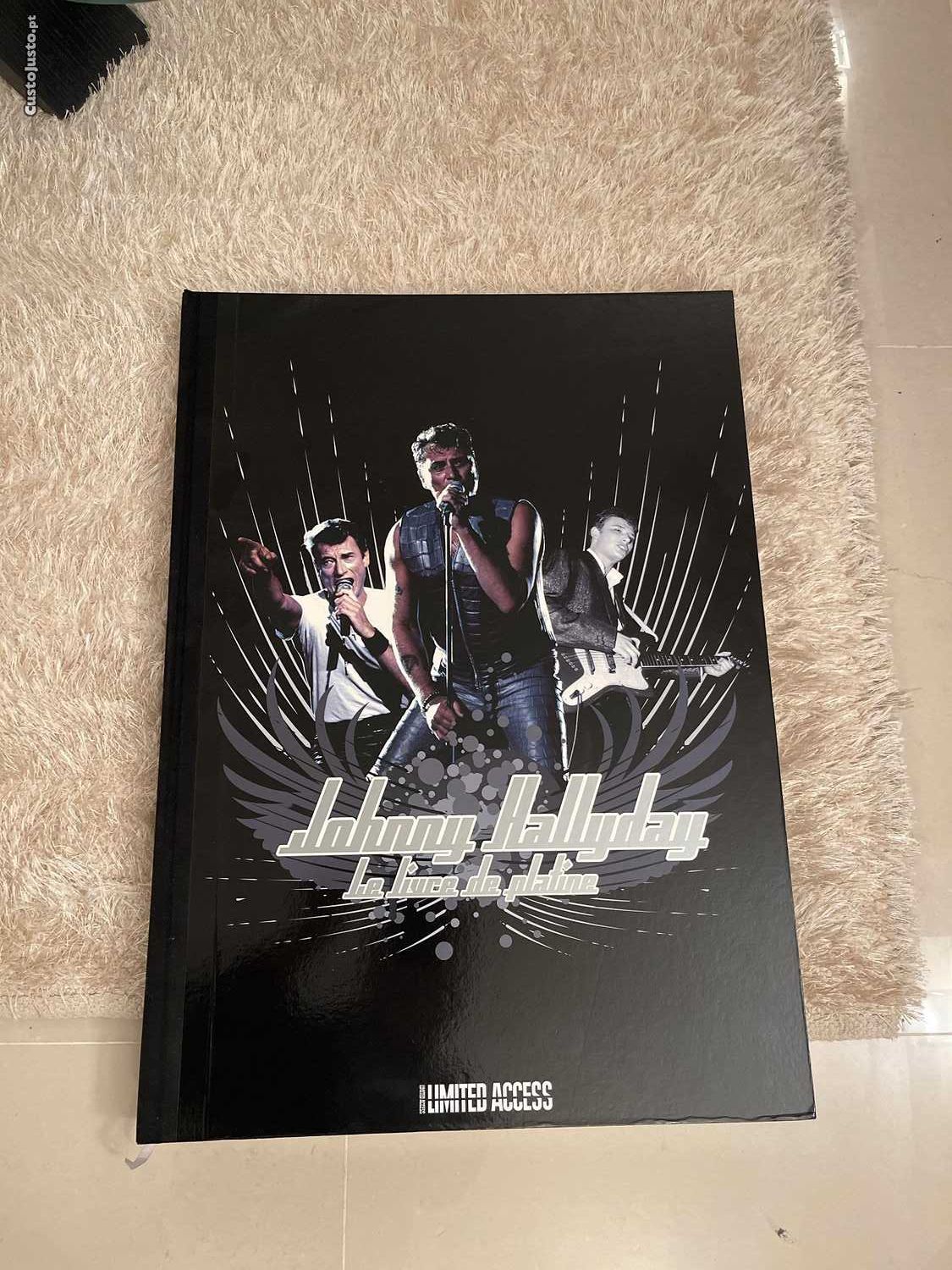 Johnny Hallyday Acesso Limitado Platinium Livro N°019