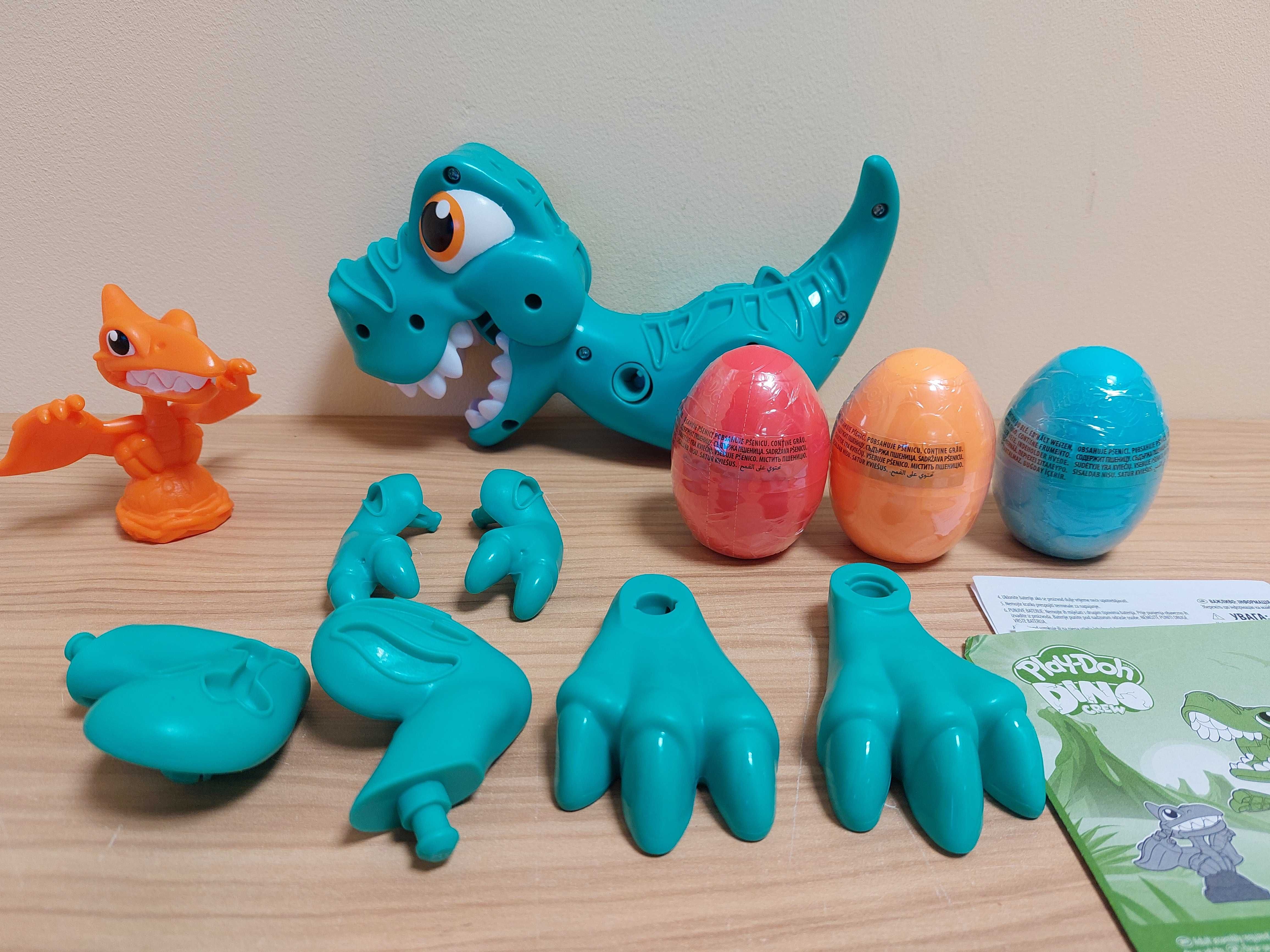 Play-Doh Ciastolina Przeżuwający Dinozaur F1504 A