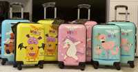 Детский чемодан валіза сумка Wings KIDS на 4 колесиках (Польша)