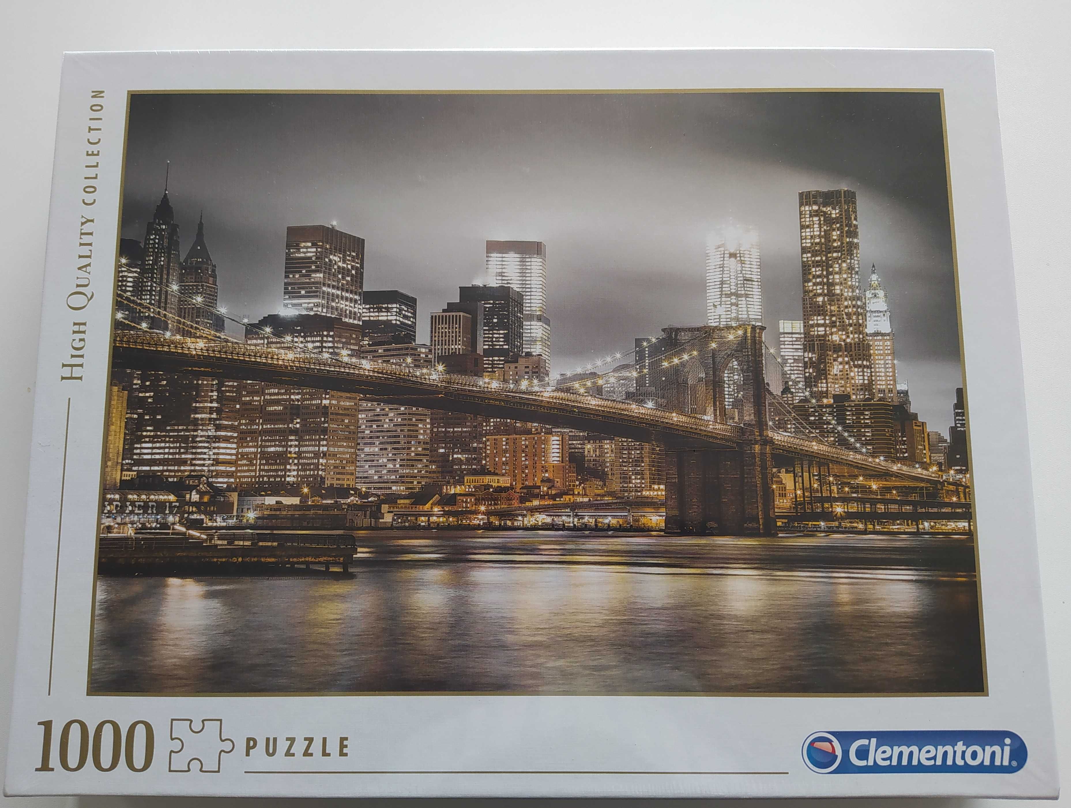 Puzzle 1000 - New York Skyline; Clementoni