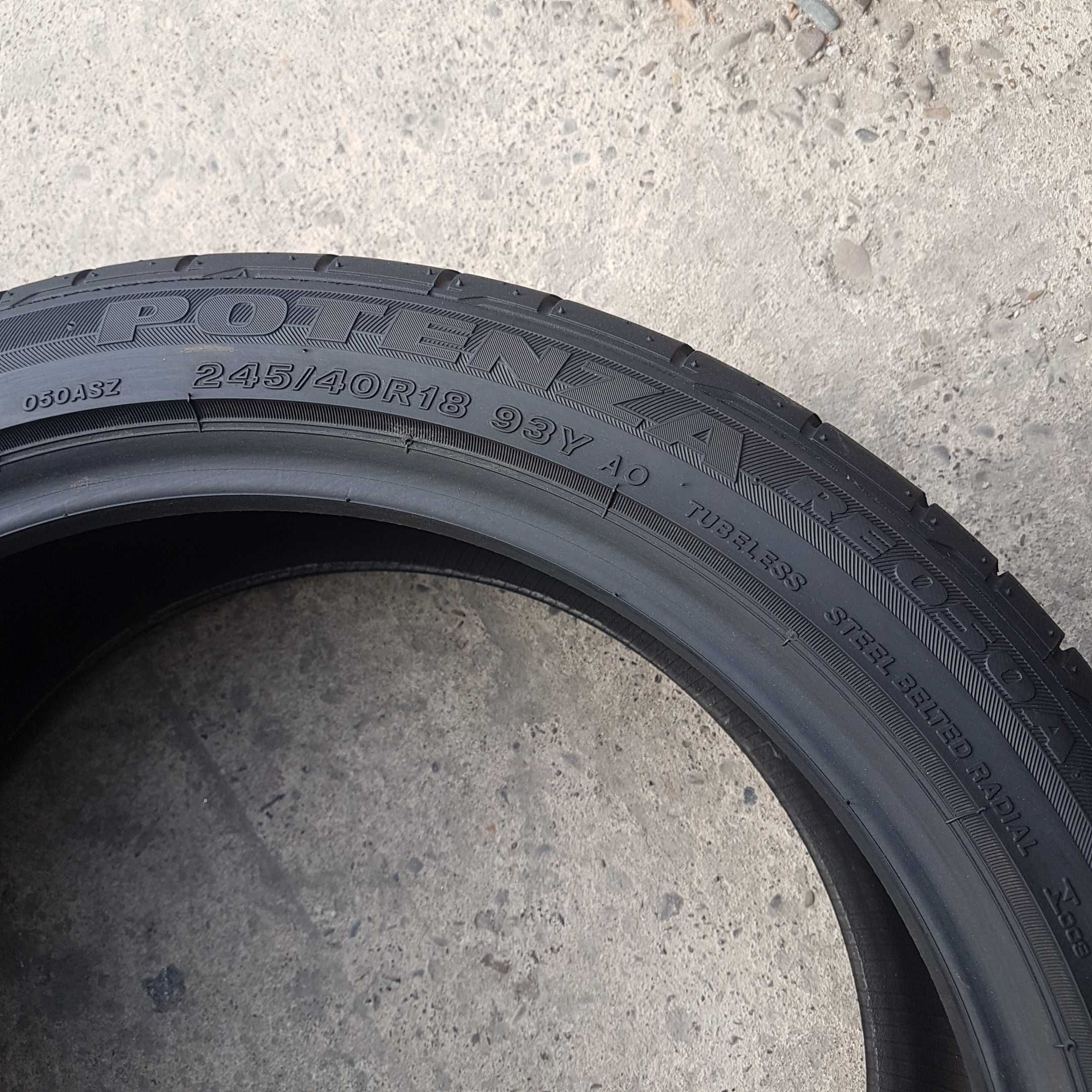 Летняя резина, шины 245 40 R18 Bridgestone (Бриджестон) 1шт.