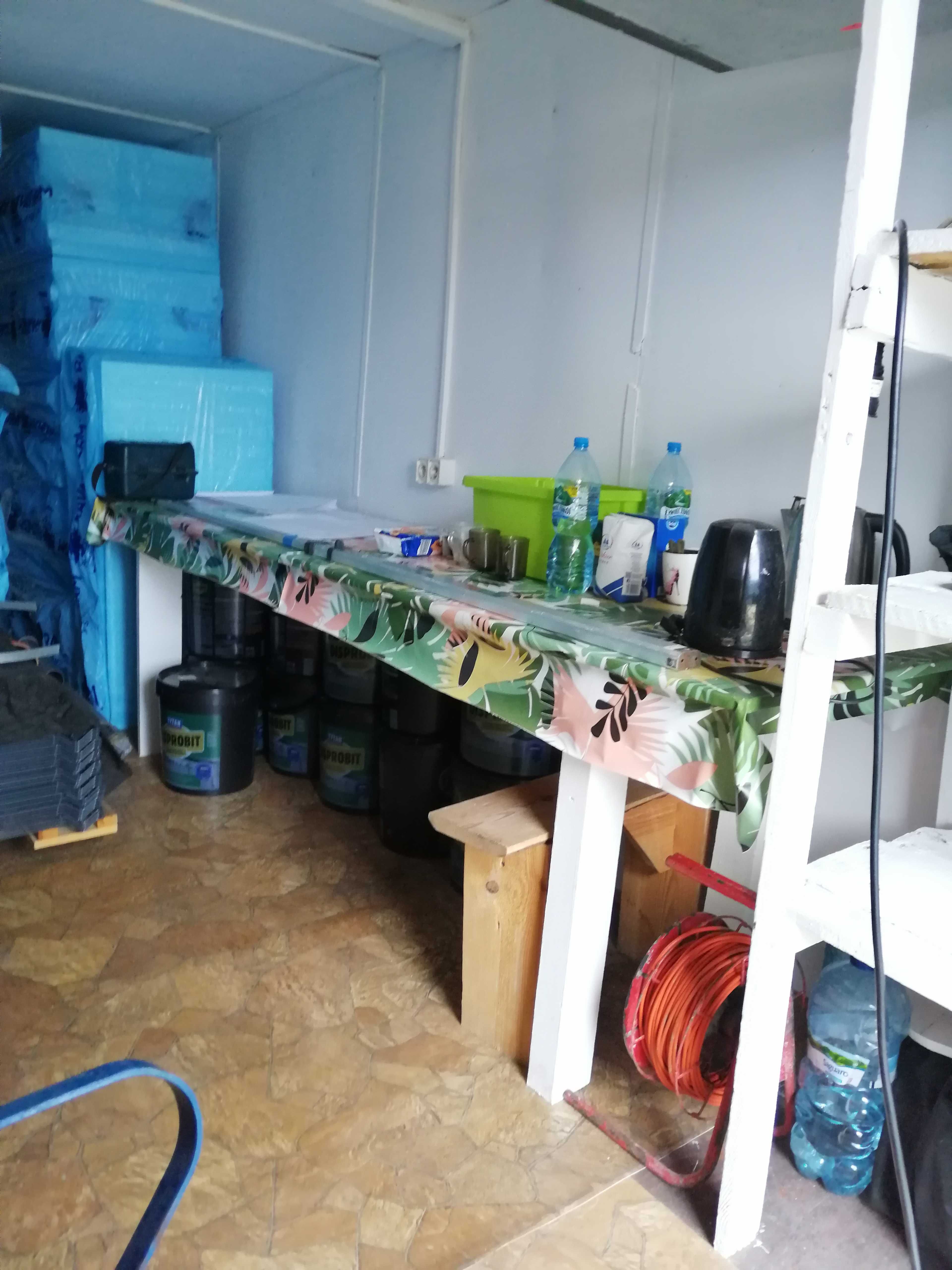 Barak kontener pakamera 6,00 x 2,40 m