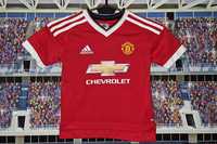 Manchester United FC Adidas Climacool 2015-16 home size: 110 4-5Y