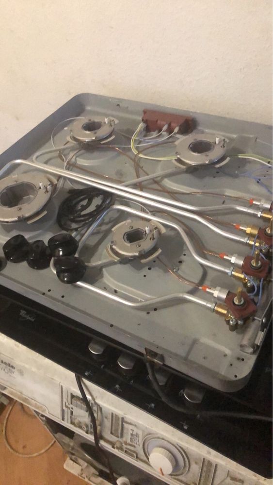 Кран газовый в сборе к поверхностям Gorenie, Electrolux, Whir Пирамида