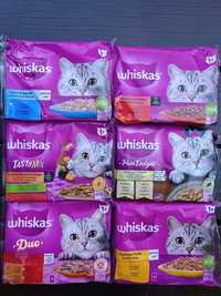 Zestaw 24 saszetek dla kota Whiskas 85g mix smaków Okazja