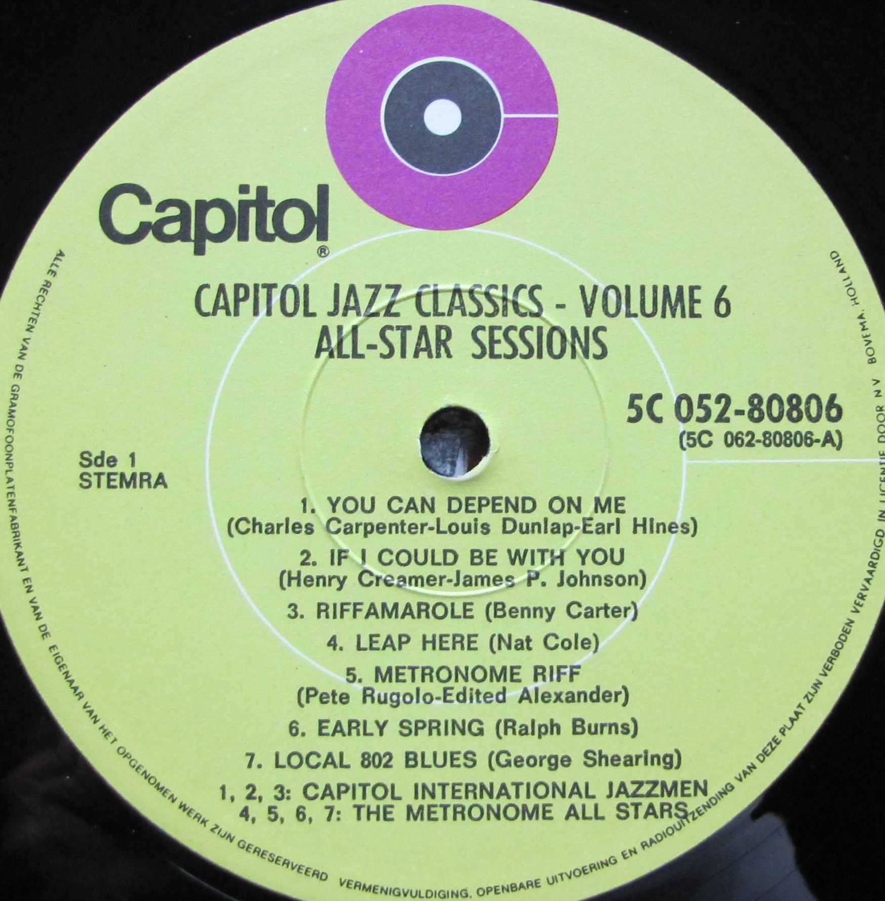 All Stars Session ~ płyta winyl ~ 80806 ~ stan bdb
