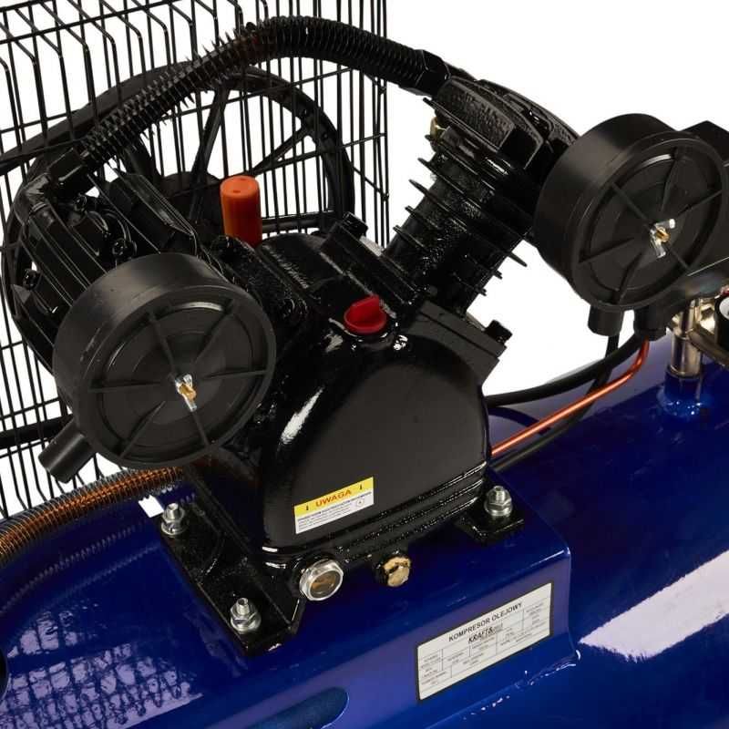 KRAFT&DELE Kompresor Sprężarka Olej Silnik 2-tłoki 150l 5.2km KD4060