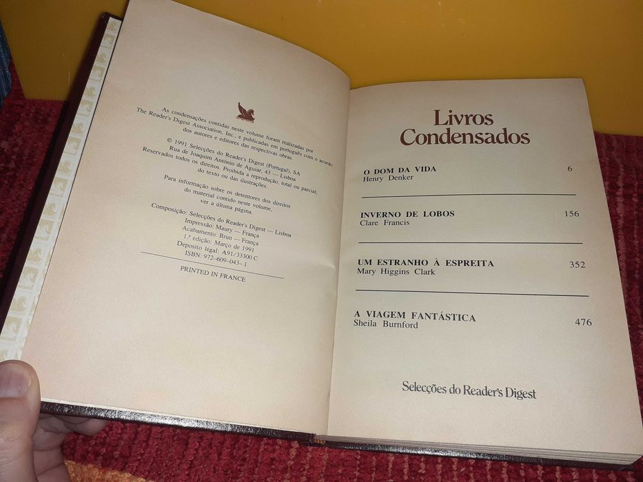 Livro Condensado Reader's Digest