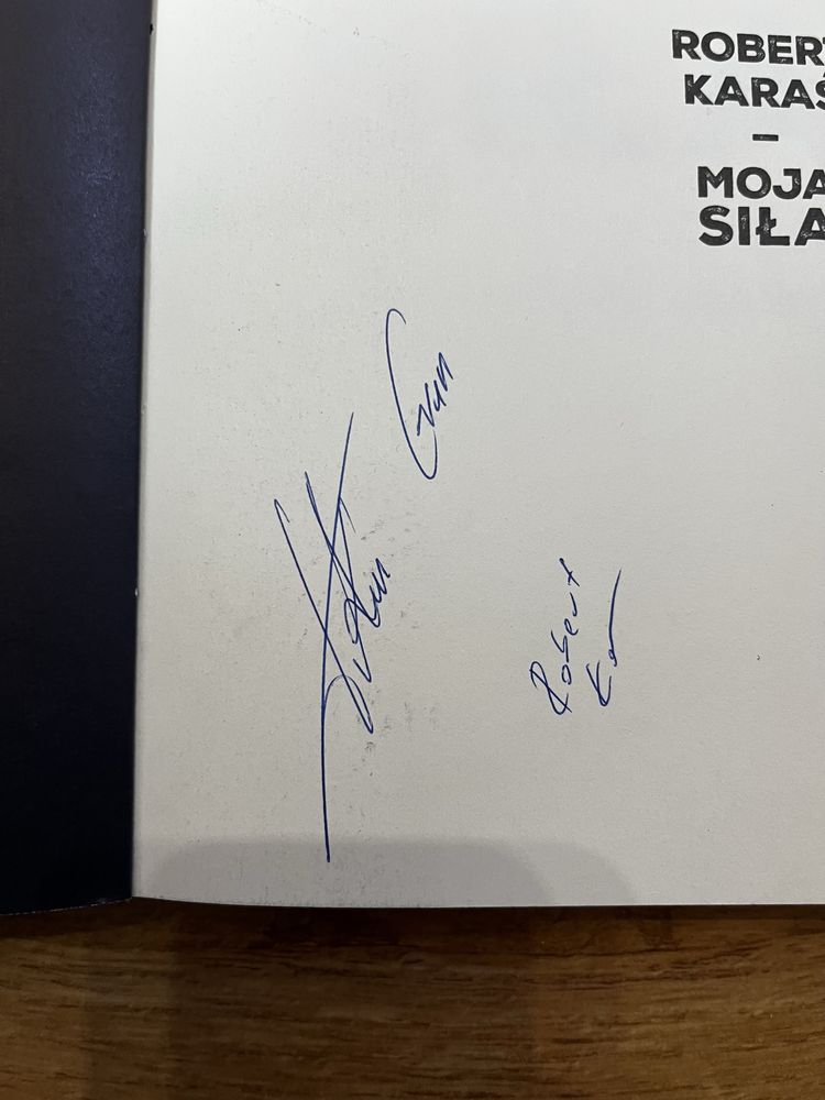 Robert Karaś Łukasz Grass Moja siła. Jak oszukać umysł + autografy