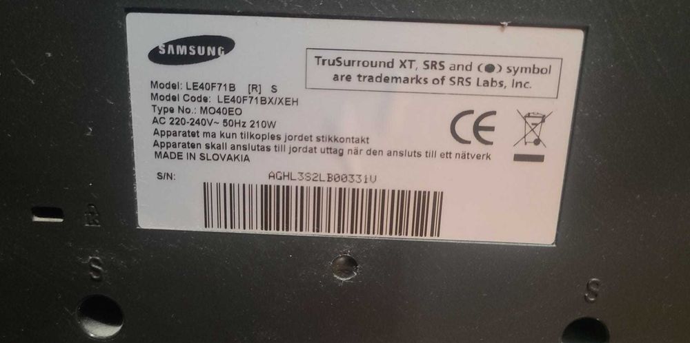 Telewizor Samsung 40cali