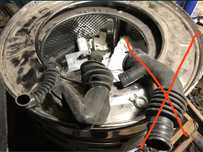 Патрубки пральна машина Bosch WMV 1600