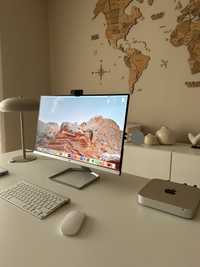 Mac mini + teclado apple  + ecrã HP