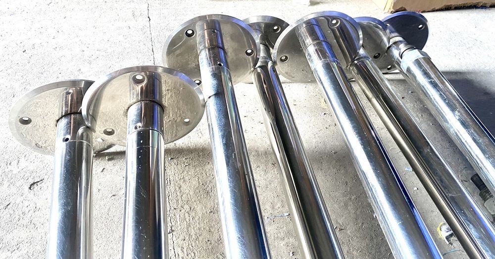 Продам пилоны статика - динамика, комплектующие, нержавейка.