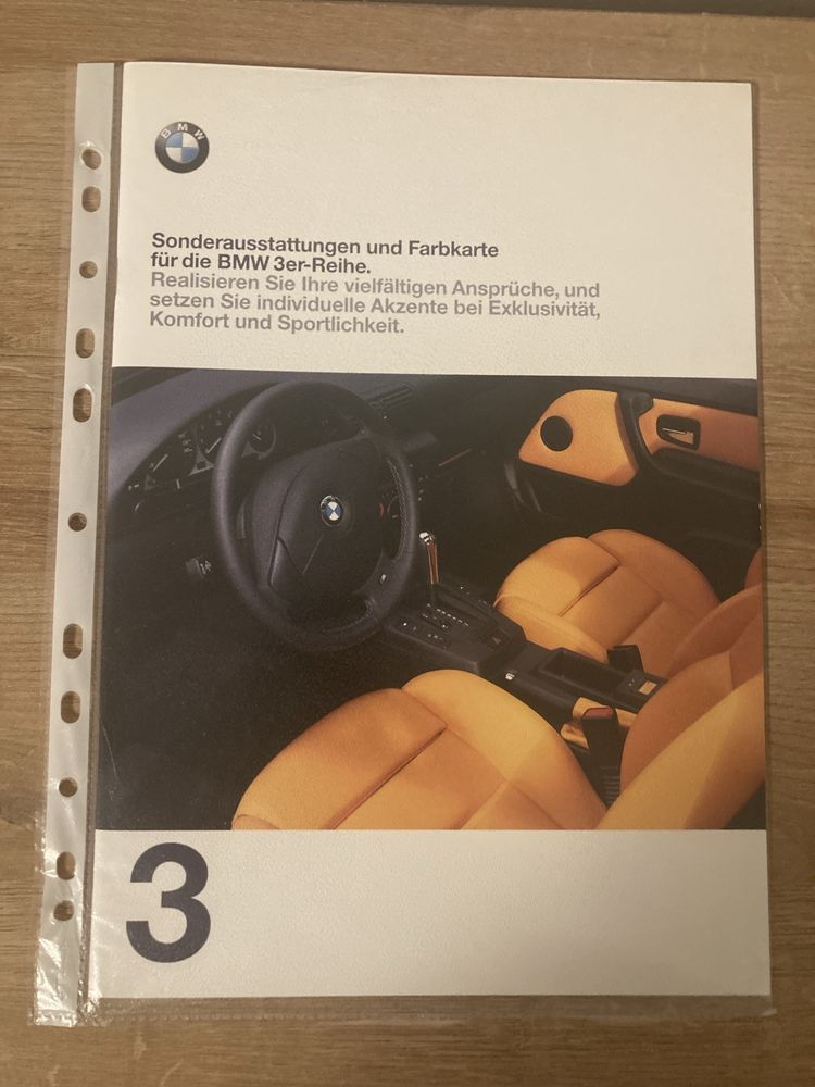 Prospekt BMW E36