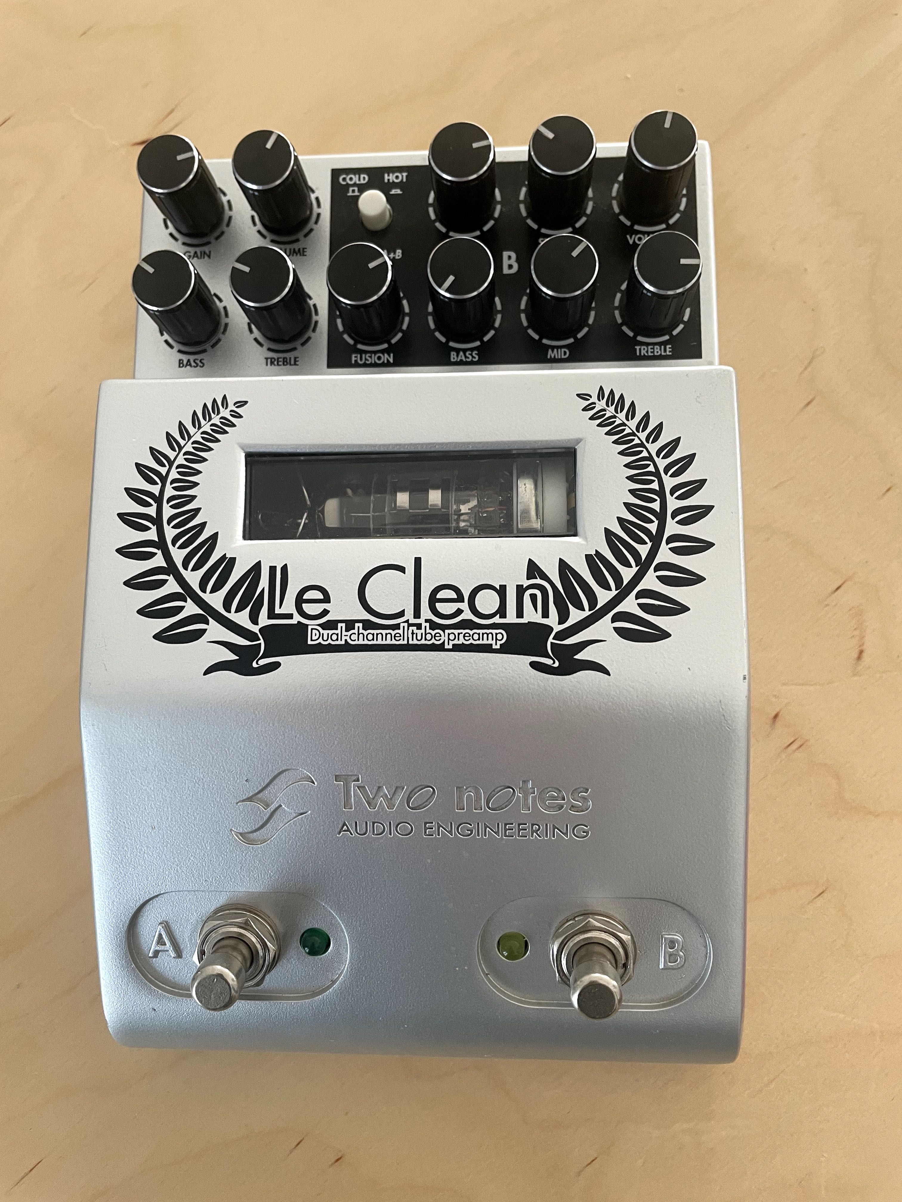 Two Notes Le Clean pre-amplificador de guitarra
