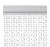 Nowa Moskitiera łańcuchowa do drzwi, 100x226 cm aluminium muchy owady