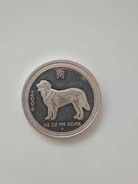 Редкая серебряная монета Австралия