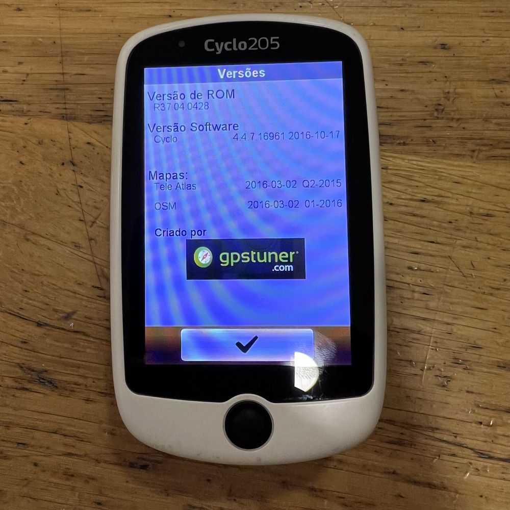 GPS Bicicleta Mio Cyclo 205