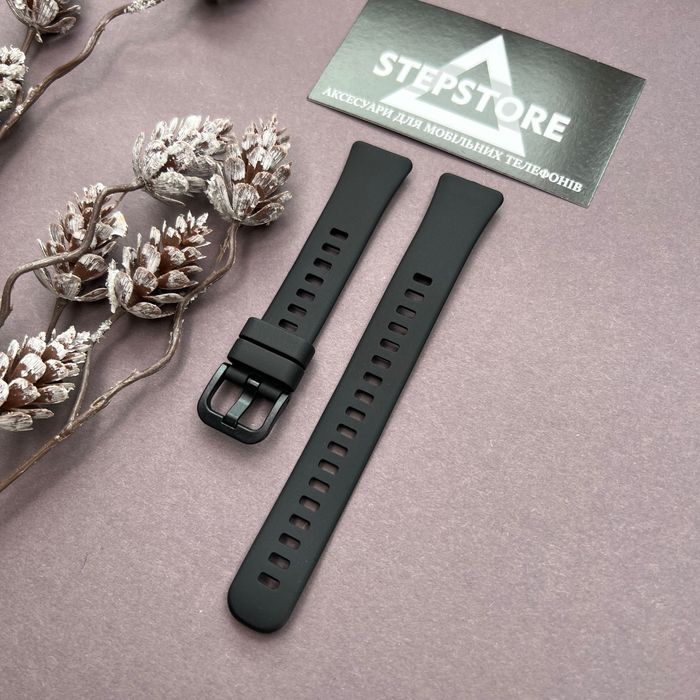 Ремешок силиконовый для Huawei band 8 на классической застежке 9