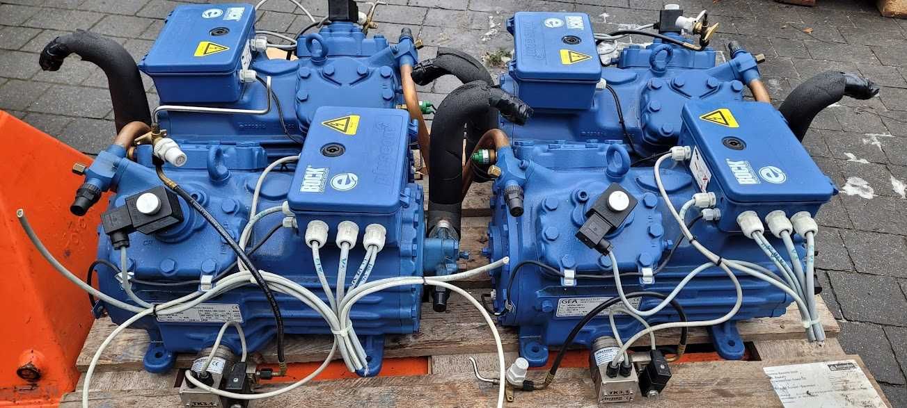 SPRĘŻARKA chłodnicza GEA BOCK HGX 34e/380-4 33,1 m3/h 21,5 KW