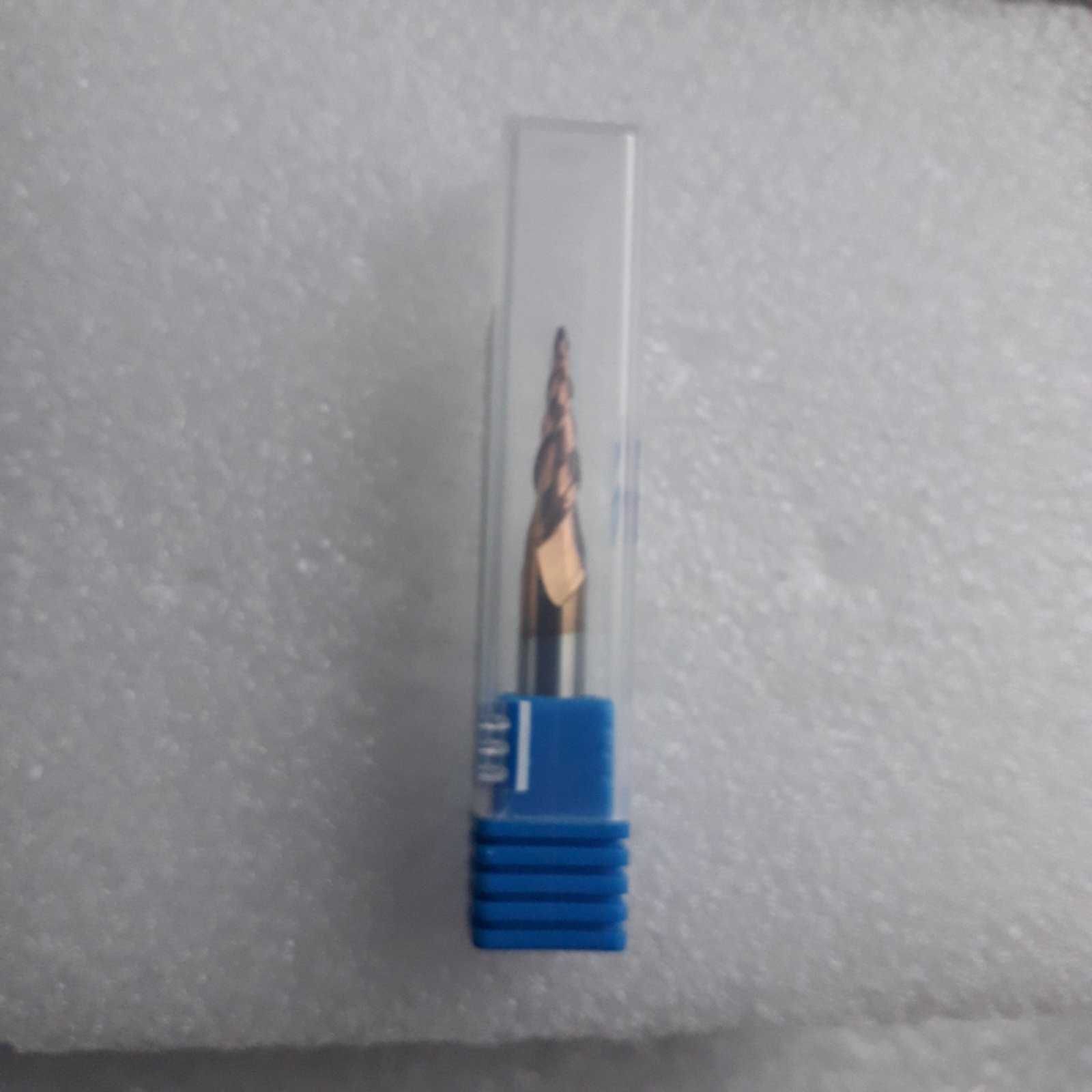 Фреза конусная Хвостовик 6 мм Покрытие нитридом титана
