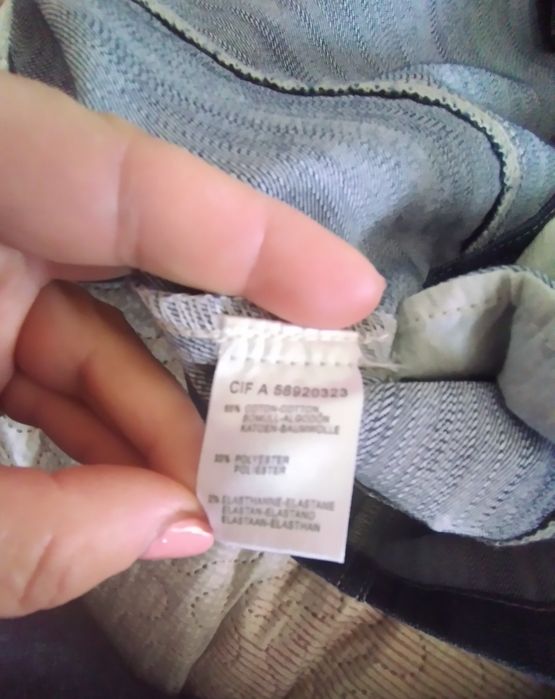 Casaco de ganga comprado na La Redoute
