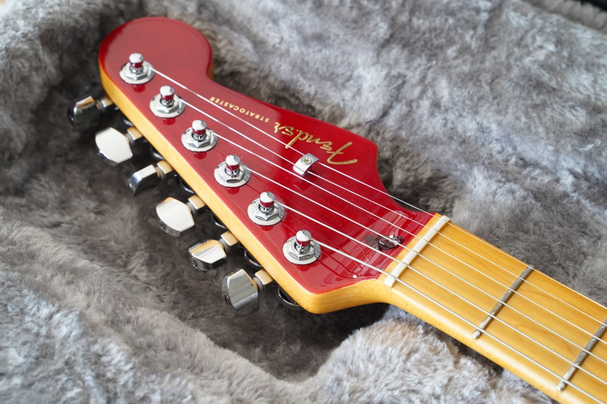 Fender American Ultra Luxe Stratocaster MN, Plasma Burst JAK NOWY