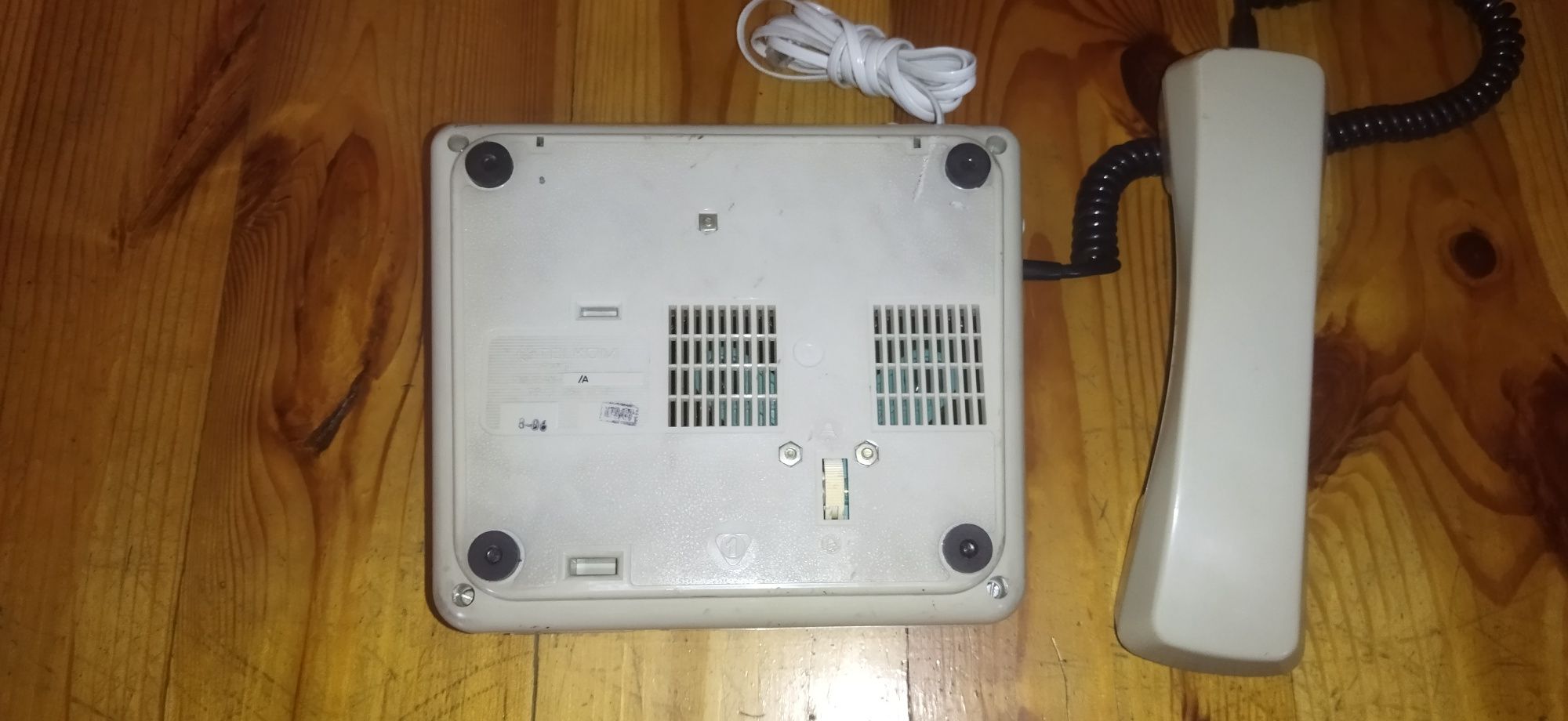 Telefon Tulipan Telkom RWT jasno-szary (sprawny)
