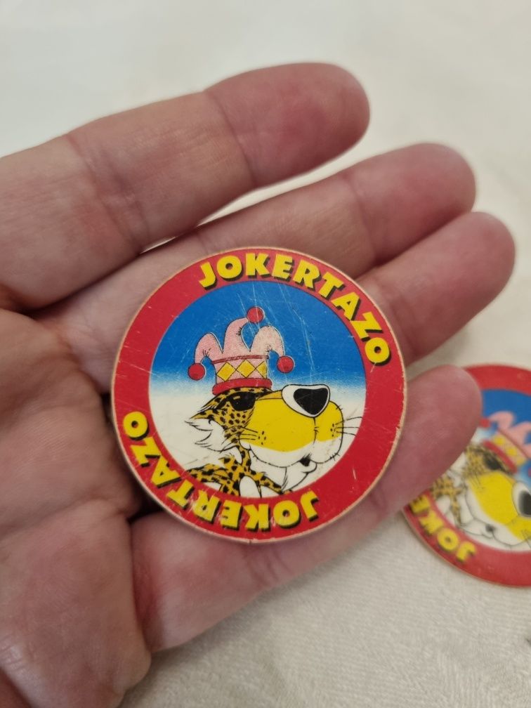 Dois joker tazos
