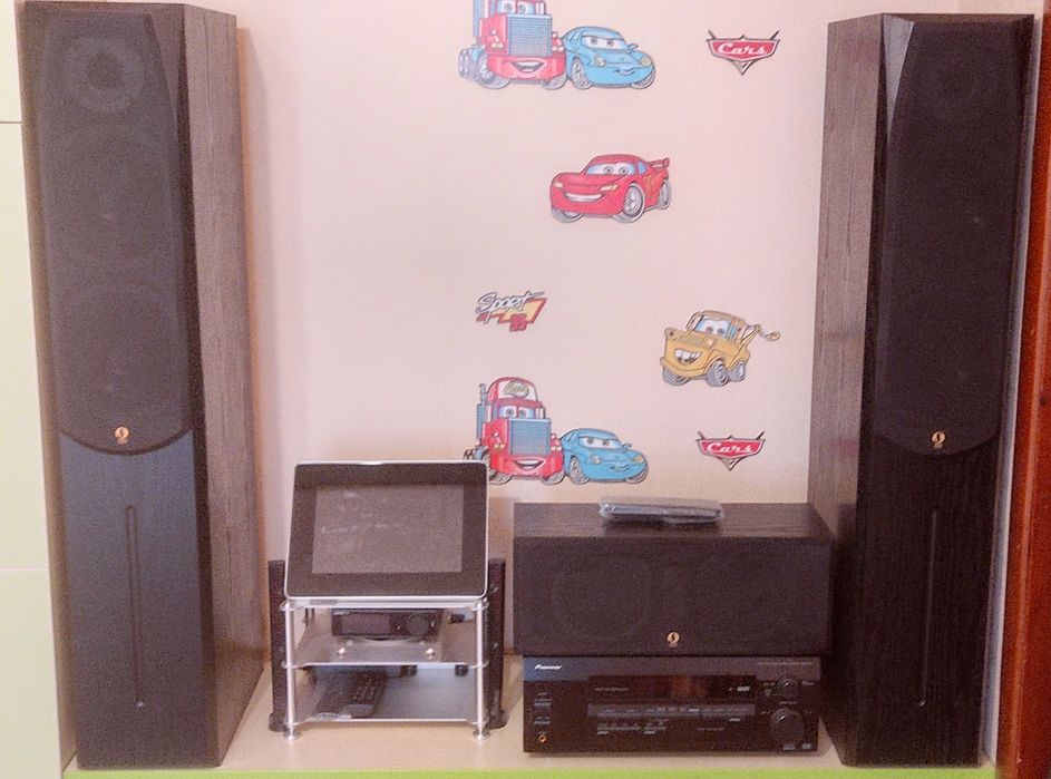 Ресивер Pioneer VSX-D511-K + Колонки SVEN HP-760F и SVEN HP-771C