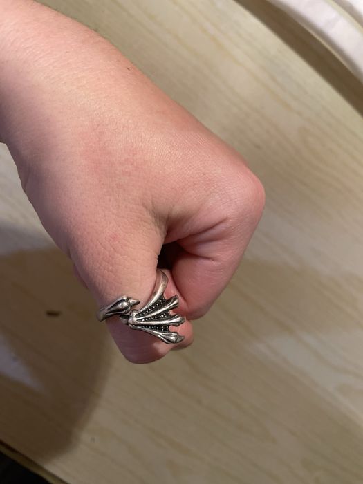 Срібний перстень «Кігті» 20р