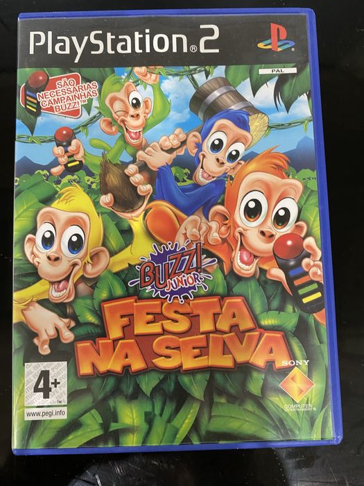 Jogos PS2 Buzz fantasticos para toda a familia