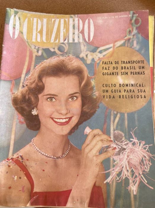 revistas “o cruzeiro” do final dos anos 50
